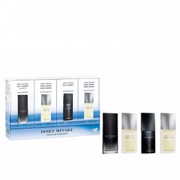 Issey Miyake conjunto de 4 miniaturas L'Eau d'Issey pour Homme